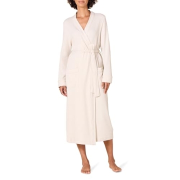 Amazon Essentials Women's Lightweight Waffle Robe for Comfort