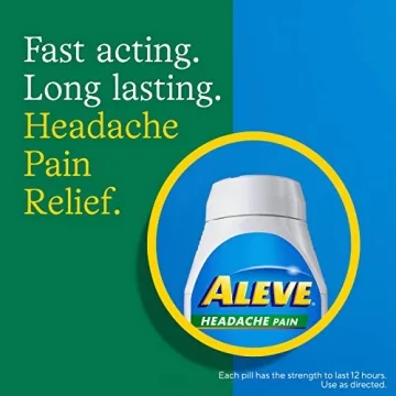 Aleve Headache Pain Relief Tablets for All Ages - 175 Count
