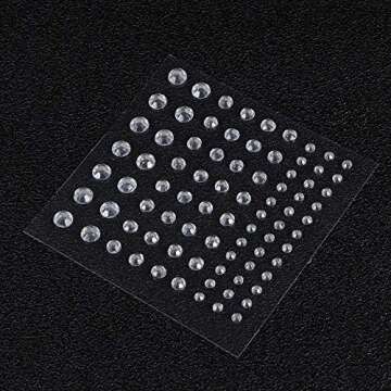 Magitaco Face Jewels Eye Gems Rhinestone Stickers Makeup Rhinestones for Eyes Self Adhesive Rhinestones Rainbow Crystal Body Nail Face Gems Stick On for Women