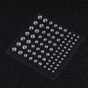 Magitaco Face Jewels Eye Gems Rhinestone Stickers Makeup Rhinestones for Eyes Self Adhesive Rhinestones Rainbow Crystal Body Nail Face Gems Stick On for Women
