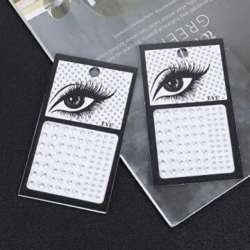 Magitaco Face Jewels Eye Gems Rhinestone Stickers Makeup Rhinestones for Eyes Self Adhesive Rhinestones Rainbow Crystal Body Nail Face Gems Stick On for Women