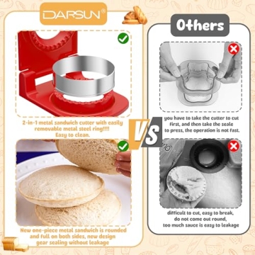 Metal Sandwich Cutters for Kids Lunch, Fun and Easy