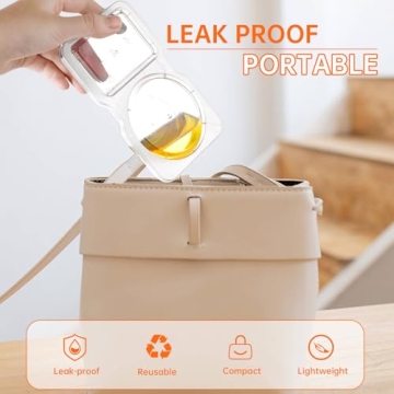 Buy ABEJFIC Double Compartment Snack Containers Online