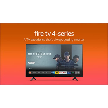 Amazon Fire TV 50" 4-Series, 4K UHD smart TV with Fire TV Alexa Voice Remote, stream live TV without cable