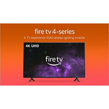 Amazon Fire TV 50" 4-Series, 4K UHD smart TV with Fire TV Alexa Voice Remote, stream live TV without cable