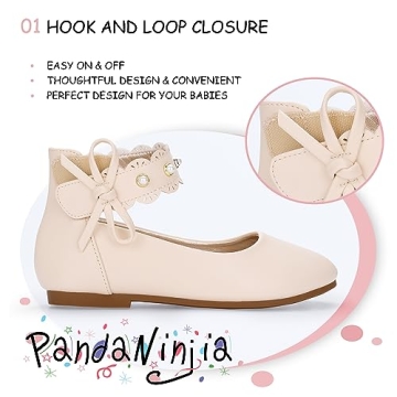 Stylish PANDANINJIA Girls Dress Shoes for Weddings