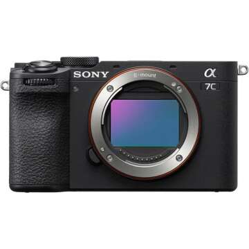 Sony Alpha 7C II Full-Frame Interchangeable Lens Camera (Black) Bundle with Advanced Accessories | S...