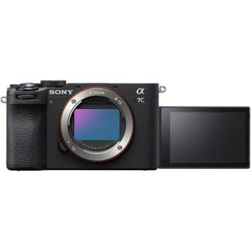 Sony Alpha 7C II Full-Frame Interchangeable Lens Camera (Black) Bundle with Advanced Accessories | Sony a7c ii