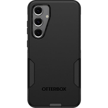 OtterBox Samsung Galaxy S24 FE Commuter Series Case - Black, Slim & Tough, Pocket-Friendly, with Por...
