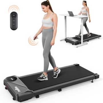 THERUN Portable Walking Pad Treadmill - Compact, Quiet & Remote Control