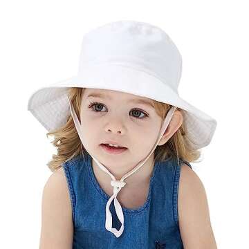 Stylish Baby Sun Hat with UPF 50+ for Summer Protection