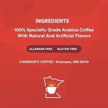 Cameron's Southern Pecan Coffee Bag, 32 Ounce Flavorful Blend