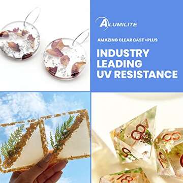 Alumilite Amazing Clear Cast Plus Epoxy Resin Kit for Crafts