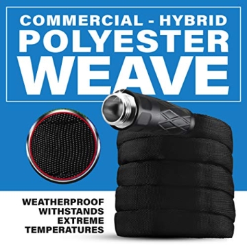 Bionic Flex 50’ Garden Hose Durable Lightweight Weatherproof