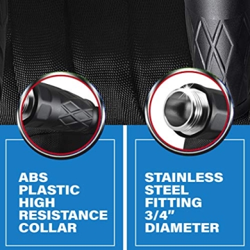 Bionic Flex 50’ Garden Hose Durable Lightweight Weatherproof