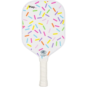 Play Paddles Cute Pickleball Paddle for Women - USAPA Approved Pickleball Racket | Carbon Fiber and ...