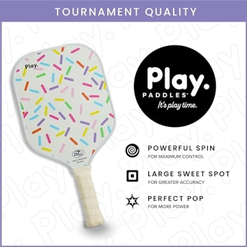 Play Paddles Cute Pickleball Paddle for Women - High Quality