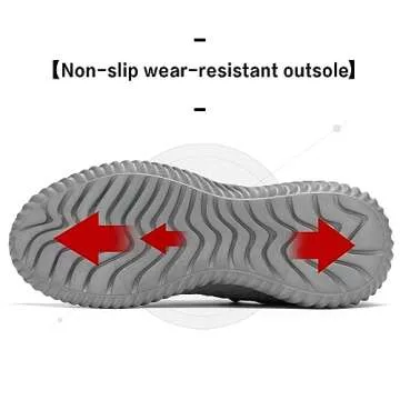 Luogoks Womens Slip On Running Shoes - Breathable Athletic Comfort