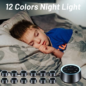 EasyHome Sleep Sound Machine with 30 Soothing Sounds