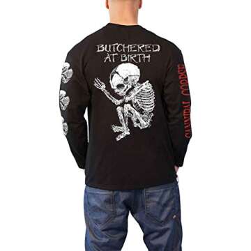 Cannibal Corpse 'Butchered At Birth Baby' Long Sleeve Shirt (medium)