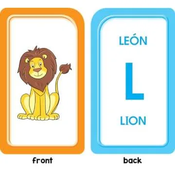 School Zone - Bilingual Alphabet Flash Cards - Ages 5+, Kindergarten to 1st Grade, ESL, Language Immersion, Phonics, ABCs, Alphabetical Order, and More (Spanish and English Edition) (Spanish Edition)
