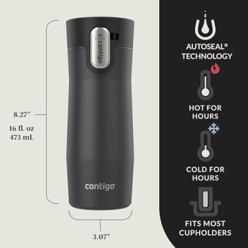 Contigo West Loop 3.0 Stainless Steel Insulated Travel Mug with AutoSeal Lid - 16oz