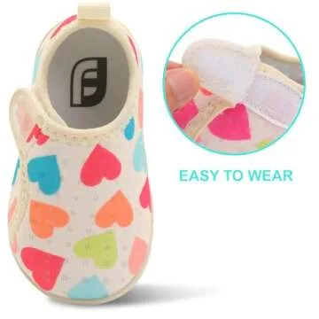 Colorful Heart Baby Water Shoes for Summer Adventures