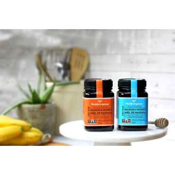 WEDDERSPOON 100% Raw Manuka Honey Kfactor 16, 250 GR