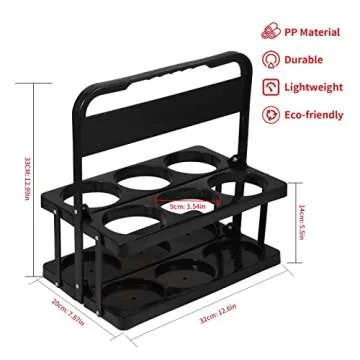 Portable Big Cup Drink Carrier - Sturdy & Foldable