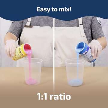 Smooth-On OOMOO™ 30 Tin Cure Silicone Rubber, Easy to Use Silicone Mold Making Kit, Pint Unit