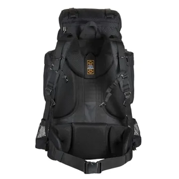 Reliable Amazon Basics Internal Frame Backpack - 75 Liters