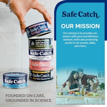 Safe Catch Wild Albacore Tuna - Premium Low Mercury Canned Tuna