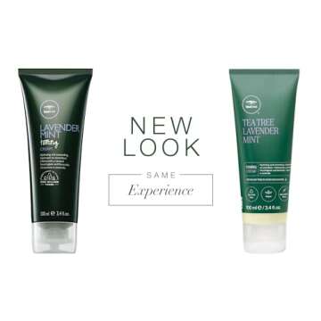 Tea Tree Lavender Mint Taming Cream, Rich Hair Styling Cream, For Coarse, Curly + Dry Hair, 3.4 fl. oz.