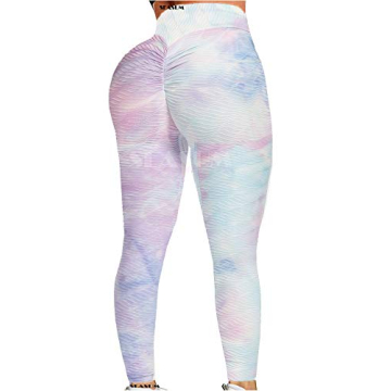 SEASUM Women's High Waist Yoga Pants Tummy Control Slimming Booty Leggings Workout Running Butt Lift...