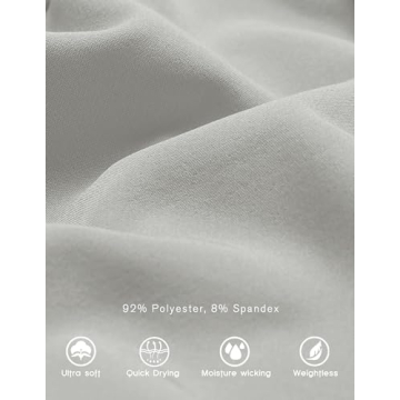 PINSPARK Running Shorts for Women High Waisted Activewear