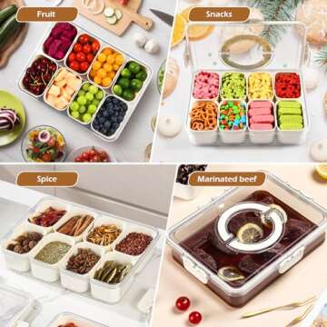 YEAHGO Snackle Box - Perfect for Parties & Travel