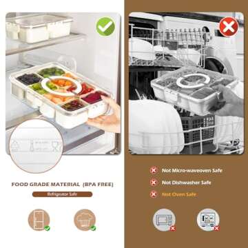 YEAHGO Snackle Box - Perfect for Parties & Travel