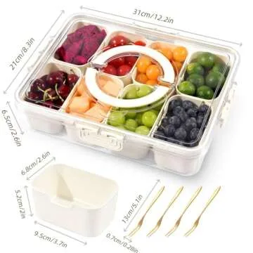 YEAHGO Snackle Box - Perfect for Parties & Travel