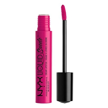NYX PROFESSIONAL MAKEUP Liquid Suede Cream Lipstick - Pink Lust (Hot Pink)