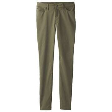 prAna Women's Briann Pant, Cargo Green, 00