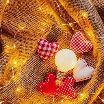 HSicily Fairy Lights Plug-in, 33ft 100 LED Twinkle String Lights with Remote Timer - 8 Modes for Bedroom, Christmas, Thanksgiving, Patio, Wedding, Party & Indoor/Outdoor Decor