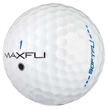 Maxfli SoftFli Green Golf Balls for Superior Feel and Distance