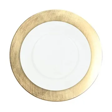 Elegant Charger Plates Set of 12 for Special Events