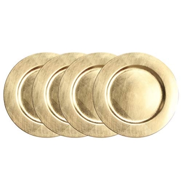 Elegant Charger Plates Set of 12 for Special Events