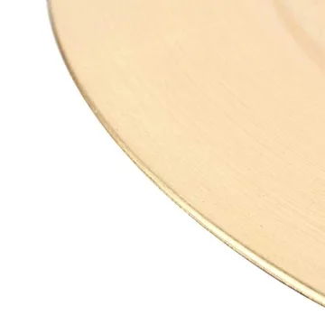 Elegant Charger Plates Set of 12 for Special Events