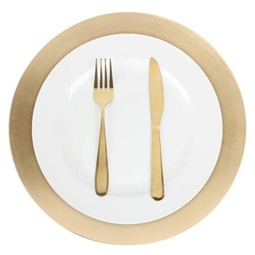 Elegant Charger Plates Set of 12 for Special Events