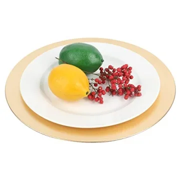Elegant Charger Plates Set of 12 for Special Events