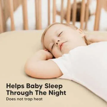 2-Pack Crib Sheets for Boys, Girls - Viscose Derived from Bamboo Fitted Crib Sheet, Baby Crib Sheets Neutral, Crib Mattress Sheet, Toddler Bed Sheets, Baby Sheets for Crib Fitted Sheets(Khaki)