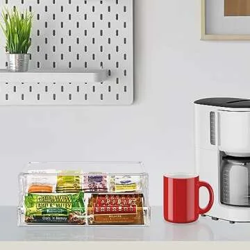 Sorbus Stackable Acrylic Drawers for Makeup Organization