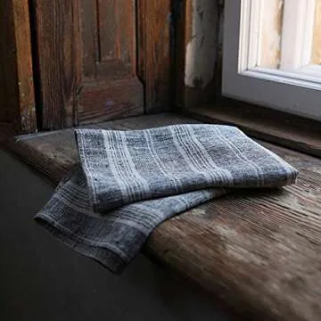 LinenMe Linen Guest Towels Set - 100% Pure Linen